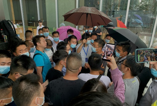 Chine : des propriétaires floués demandent des comptes à Evergrande
