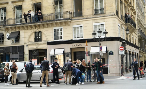 Braquage d'une boutique Chanel, près de la place Vendôme à Paris