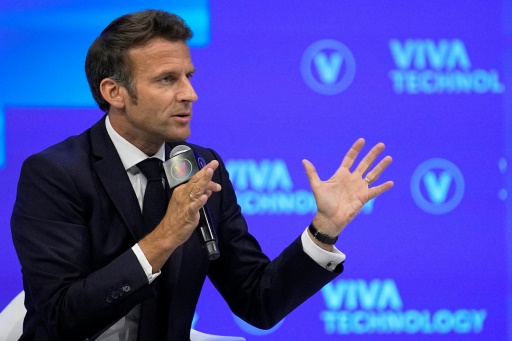 Macron inaugure VivaTech mercredi avec un plan sur l'IA