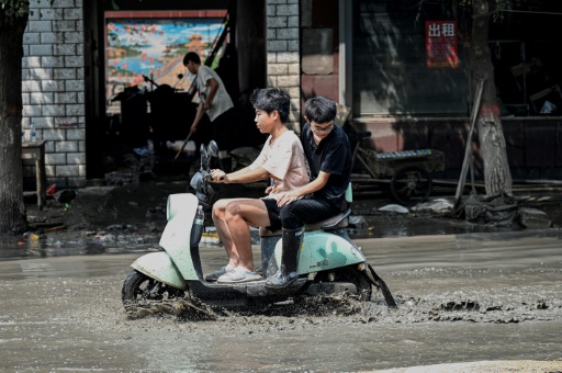 "Pertes énormes" pour les victimes des inondations en Chine