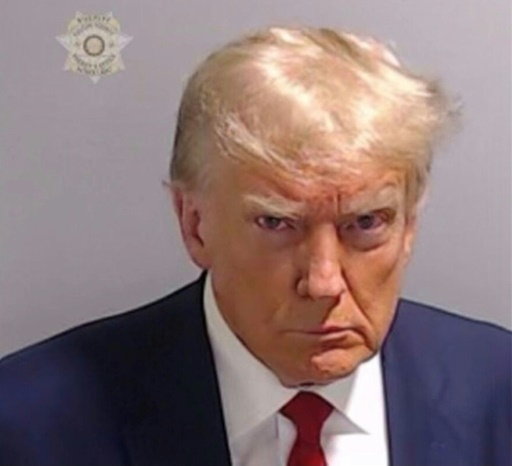 Trump passe par la case prison avec une photo judiciaire historique