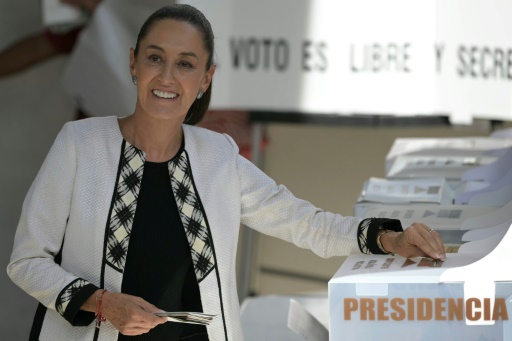 La candidate de gauche Claudia Sheinbaum donnée gagnante de la présidentielle au Mexique