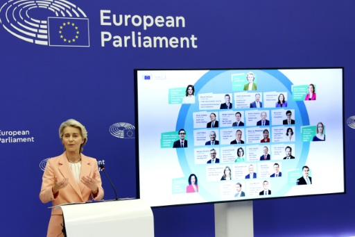 L'équipe de von der Leyen dévoilée, dans une Europe plus à droite