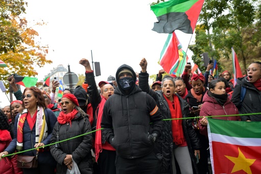 A Paris, des milliers de personnes "vent debout" contre la vie chère en Outre-mer