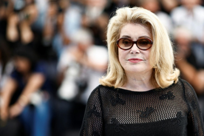 Catherine Deneuve lors de la 77e édition du Festival de Cannes, le 22 mai 2024