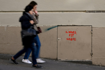 A l'approche des deux journées de mobilisation annoncées contre les projets d'économies budgétaires du gouvernement, tour d'horizon des positions recensées dans les syndicats des transports - Nicolas TUCAT (AFP)