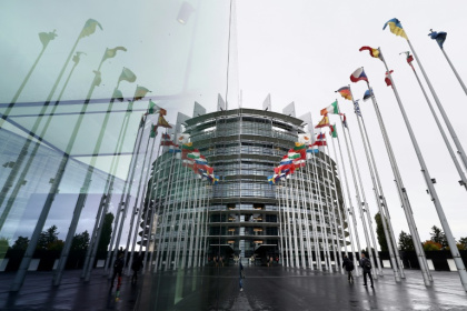Le Parlement européen à Strasbourg, le 21 octobre 2025 - FREDERICK FLORIN (AFP)