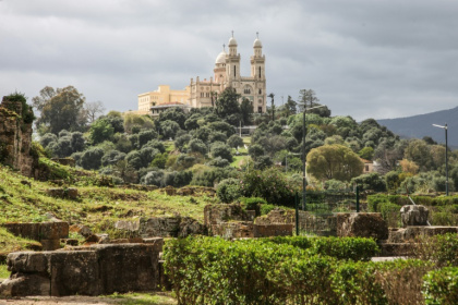 La basilique de Saint-Augustin à Annaba, en Algérie, le 28 mars 2026 - - (AFP)