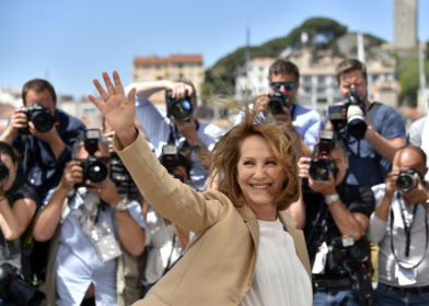L'actrice française Nathalie Baye, le 19 mai 2016 à Cannes - LOIC VENANCE (AFP)