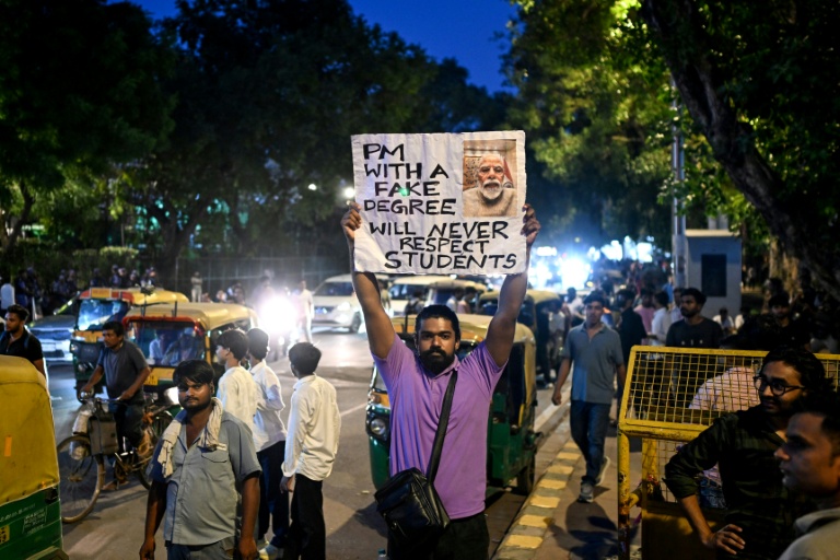 Inde : la fronde des étudiants se moque des coupures d'internet