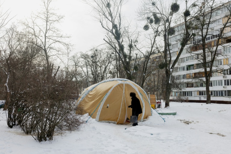 A Kiev, l'hiver en ligne de mire