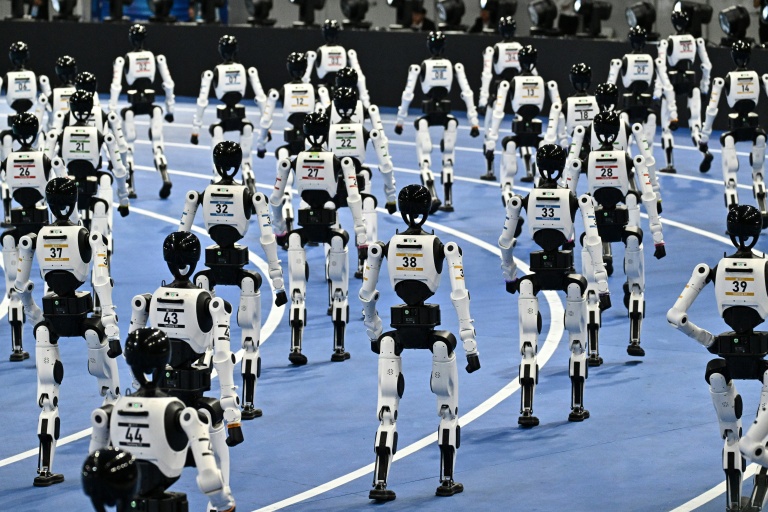 Des humanoïdes battent des records sportifs humains aux World Robot Games en Chine
