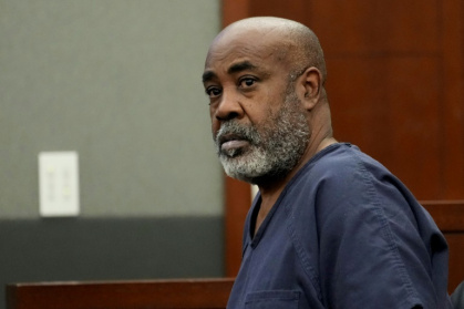 Duane "Keefe D" Davis comparaît devant un tribunal de Las Vegas, dans l'ouest des Etats-Unis, le 19 octobre 2023 - John Locher (AFP)